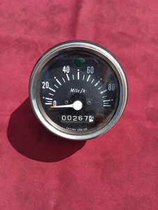 Tatung Eng. Velocímetro de motocicleta - ¿Se adapta a Yamaha? / Suzuki GT80 - Imagen 1 de 6