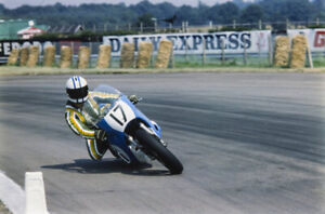 Paul Smart, Suzuki Moto GP Motorcycle Racing 1975 Old Photo 1