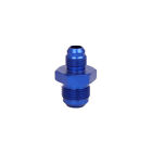 Blue An6 An8 Straight Auto Car Fuel Oil Air Hose End Fitting Adapter Connector