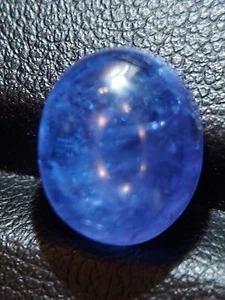 Authentic Tanzanite cabochon - natural blue Tanzanite gemstone 6.15 CTS - Bild 1 von 12
