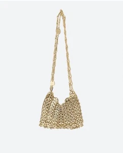 Paco Rabanne 1969 Iconic Nano Bag Gold - Picture 1 of 5