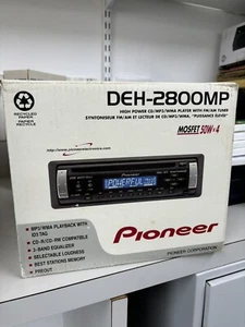 Pioneer DEH-2800MP CD Player In Dash Receiver Brand New Open Box - Picture 1 of 3