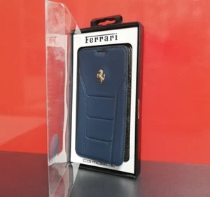 Ferrari Officially Licensed Genuine Leather Hard Case Samsung Galaxy Note 5 - Picture 1 of 22