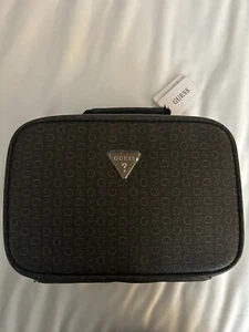 Guess designer womens Vanity make up travel Cosmetics Bag brand new - Picture 1 of 12