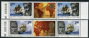 BOSNIA SERBIA (083) - Esploratori Marco Polo e Amerigo Vespucci - Riga centrale nuova di zecca - Foto 1 di 2