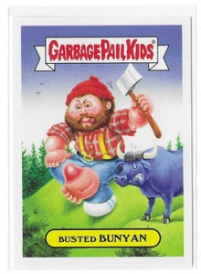 2016 Topps GPK Garbage Pail Kids American As Apple Pie BUSTED BUNYAN 8b AAAP NM - Bild 1 von 2