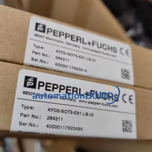 1pz Nuovo Pepperl+Fuchs KFD2-SOT3-Ex1.LB.IO Barriera di sicurezza isolatore segnale - Foto 1 di 2