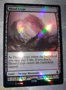 Blood Crypt MTG x1 FOIL Zendikar Expedition NM ~ Beautiful "Full Art" - Picture 1 of 3