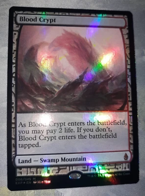 Blood Crypt MTG x1 FOIL Zendikar Expedition NM ~ Beautiful "Full Art" - Image 1 of 3