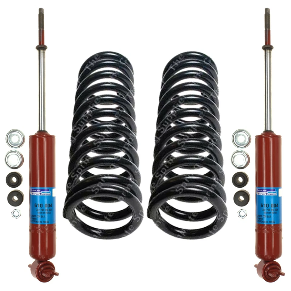 Kit de amortiguadores delanteros y muelles helicoidales Sachs para El Camino 70 V8 Gas Foto 1 de 1