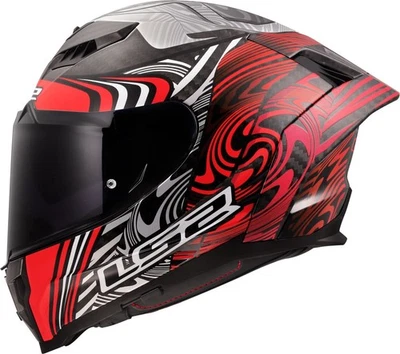 LS2 FF807 Casco Dragón Enthum Rojo Brillo Carbono Foto 1 de 4