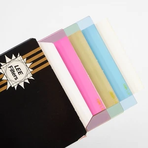 Original Lee Filters 100*150 Photographic Filter Pack [Pink 1G Green 1G Cyan 1G] - Picture 1 of 13
