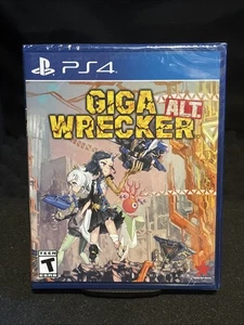Giga Wrecker ALT (PS4) Limited Run #254 Brand NEW Sealed UPC Punch - Picture 1 of 2
