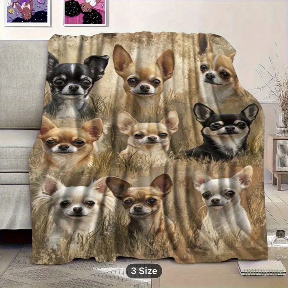 Chihuahua Fleece Blanket 40x50￼ - Image 1 of 1