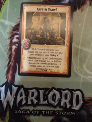 Warlord Saga Of The Storm - Promoción de acción Tavern Brawl Rogue - Destino robado Foto 1 de 2