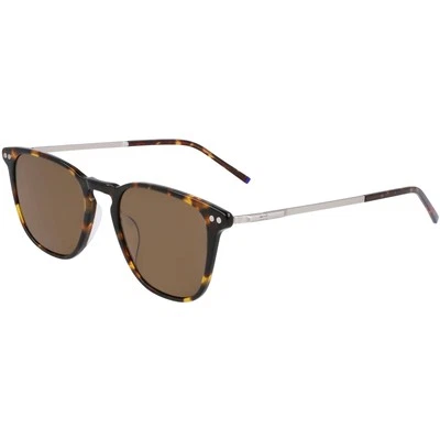 Gafas de sol Zeiss para hombre ámbar acetato tortuga forma cuadrada marco ZS22703SP 242 Foto 1 de 2
