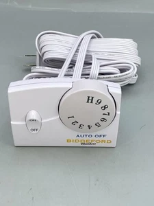 Biddeford TC11BA Apagado Automático Calefacción Eléctrica Manta Control Potencia 4 Puntas - Imagen 1 de 5