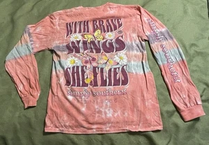 SIMPLY SOUTHERN T-SHIRT "BE THE GOOD" & "WITH BRAVE WINGS SHE FLIES" DAMEN M - Bild 1 von 9