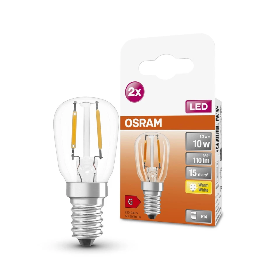 OSRAM Lampada LED SPECIAL T26 FIL 10 con attacco E14, dimensioni ridotte, c eXl5 - Immagine 1 di 1