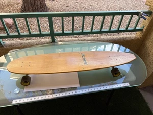 "Skateboard Longboard BAHNE DK 70 Tahitian Tiki Long Board 44"" de largo" - Imagen 1 de 12