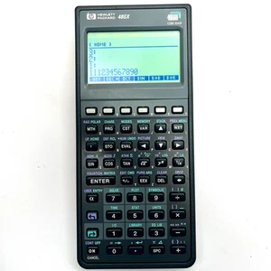 Hewlett Packard HP 48GX 128K Graphing Calculator WORKING SEE DESCRIPTION & VIDEO - Picture 1 of 10