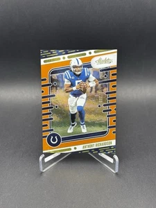 2024 Panini Absolute - Anthony Richardson #44 Orange Mosaic /299 - Picture 1 of 2