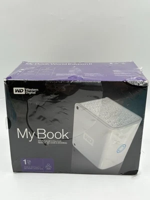 Western Digital My Book 1TB Storage System World Edition II NEW SEALED WD1000D03 - Image 1 of 4