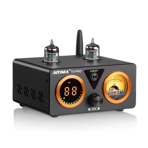 AIYIMA T9 PRO 200W Bluetooth 5.0 Vacuum tube amplifier D -class HIFI digital amp - Picture 1 of 8