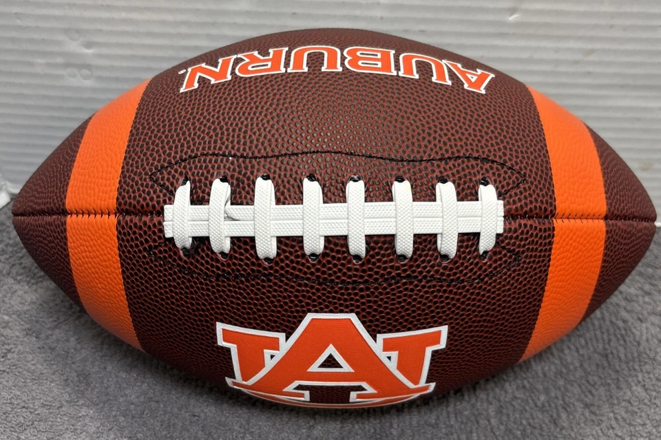 Fútbol americano tamaño completo Auburn Tigers-OFICIAL-LOGO NUEVO-SIN CAJA Foto 1 de 4