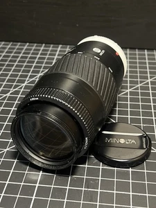 Beautiful Minolta AF Zoom 75-300 Lens With Caps - Picture 1 of 6