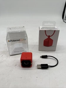 Polaroid Cube HD Action Camera Camcorder Red 2014 POLC3R Mini. d4 - Picture 1 of 7