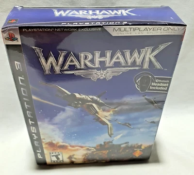 Warhawk bundle with Bluetooth Headset Playstation 3 New Sealed - Image 1 of 4