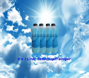 TomasiL Scherkopfreiniger für Reinigungsstation Braun Clean & Renew  4x1Liter - Bild 1 von 2