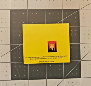 Vintage Warhammer 40K SPACE WOLVES BANNER Sticker part # 136109 marines OOP AY25 - Picture 1 of 1