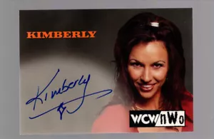 1999 Kimberly Topps WCW/nWo Nitro Authentic Signatures Auto Autograph - Picture 1 of 2