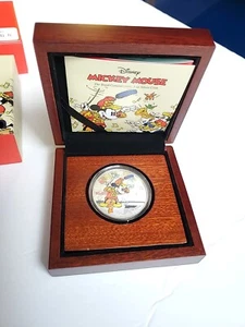 2016 Niue 1oz Silver Coin Proof 63 Mickey Mouse # NUNS1 . 71 - Picture 1 of 6