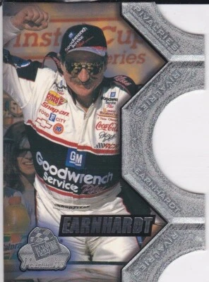DALE EARNHARDT Nascar Racing RARE 1998 Press Pass Premium DIE-CUT INSERT CARD - Image 1 of 2