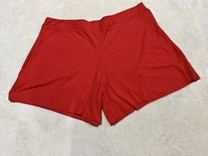 Lunya Cool Short Bold Red  Sleepwear Pants Size XL - Picture 1 of 5