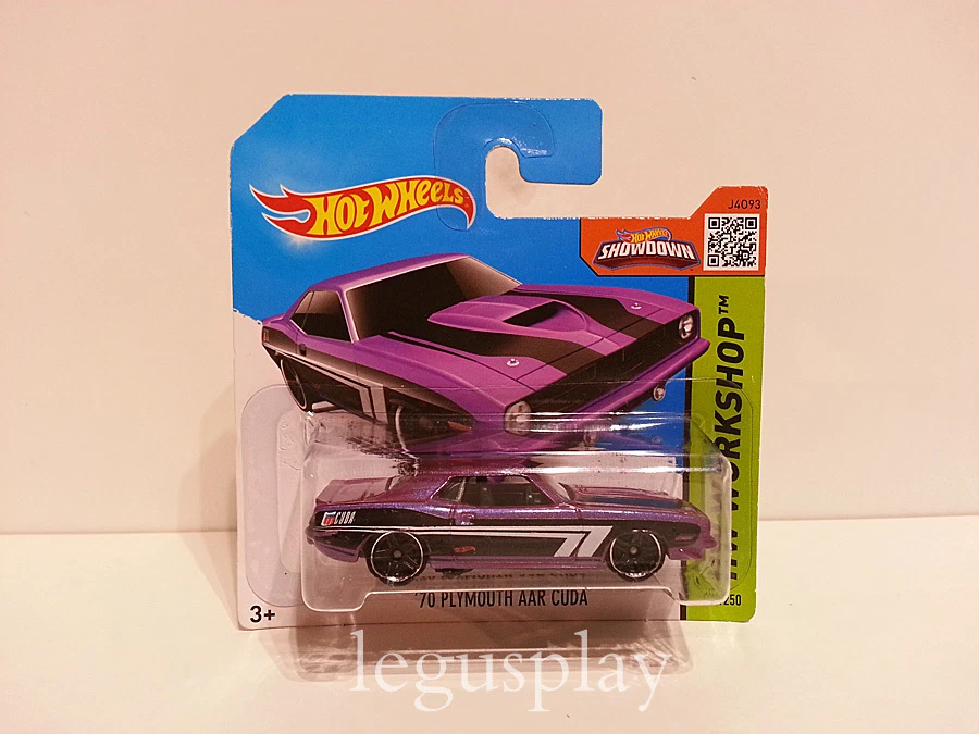 Auto Mattel Hot Wheels CFH89 '70 Plymouth AAR Cuda 1/64 "HW Workshop" - Immagine 1 di 1