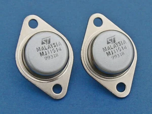 MJ11014 STMicroelectronics NPN Silicon Power Transistor Lot With 2 Pieces - Picture 1 of 2