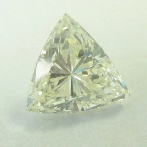 Anillo moissanita suelta de 4 mm 0,17 quilates blanco billón de diamantes corte - Imagen 1 de 2