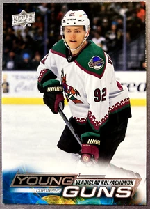 Young Guns #239 de cubierta superior 2022-23 Vladislav Kolyachonok Arizona Coyotes radiocontrol - Imagen 1 de 1
