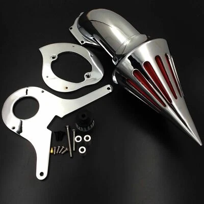 Kit de filtro de admisión de filtro de aire Spike para Honda Aero 750 VT750 1986-2012 cromado Foto 1 de 4
