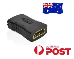 HDMI Female to Female Coupler HDMI Type-A Connector Joiner / Cable Extender AU - Picture 1 of 1