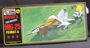 Minicraft - Hasagawa ~ Russlands streng geheim MIG-25 Foxbat-A ~ Modell # 130 *NEU IN VERPACKUNG* - Bild 1 von 1
