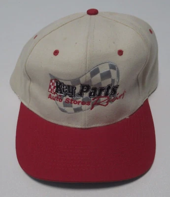 Vintage Key Parts Racing Auto Stores Snapback Hat Cap KC OSFA - Image 1 of 4