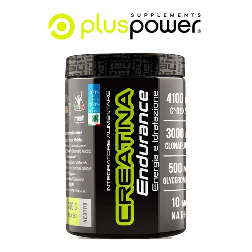 NET INTEGRAORI Creatina Endurance Net Integratori Creatina Monoidrata Micronizzata 360gr