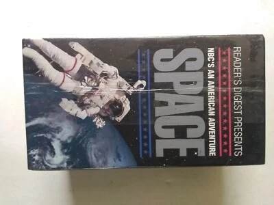 Reader's Digest Presents NBC's An American Adventure Space NEW 3 VHS Box Set  - Image 1 of 4