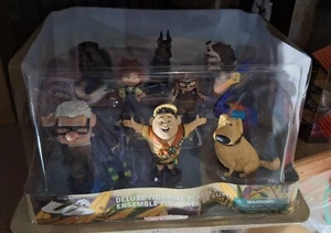 Disney Deluxe Figure Play Set (Up) - Set of 9 Detailed Figures - NEW Free Ship - Picture 1 of 2