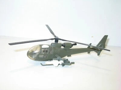 Solido Elicottero Gazelle Militare Lancia Missile Espulsione, Pale Non Pieg - Immagine 1 di 2
